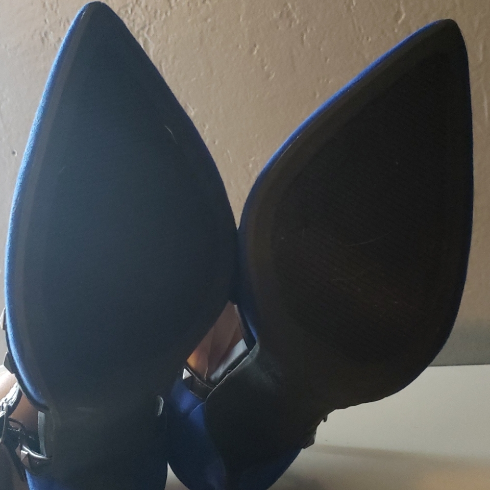 Blulanud black studded heels - Picture 4 of 5